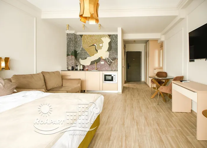 Διαμέρισμα Roapart- De Lux Cu Si Mare La 2 Min De Plaja