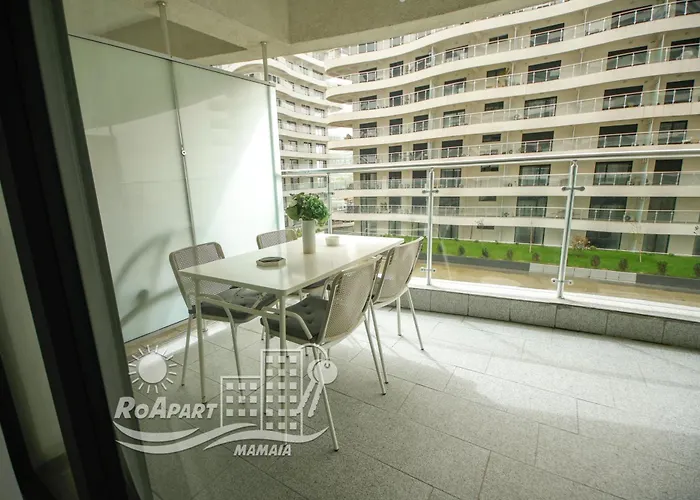 Διαμέρισμα Roapart- De Lux Cu Si Mare La 2 Min De Plaja Mamaia