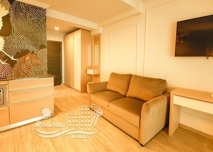 Διαμέρισμα Roapart- De Lux Cu Si Mare La 2 Min De Plaja Mamaia